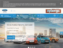 Tablet Screenshot of ford.nybergsbil.se